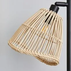 Elements Jaula Rattan Desk Lamp -Dunelm Lights Sales 30752933 alt02