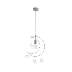 Dunelm Moon Stars 1 Light Pendant Ceiling Fitting -Dunelm Lights Sales 30752938 alt05