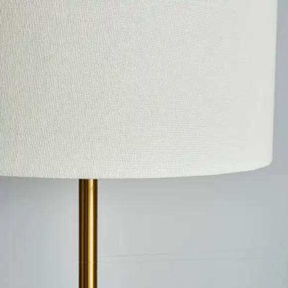 Dunelm Sole Gold Floor Lamp 3 Dunelm Sole Gold Floor Lamp - Image 3