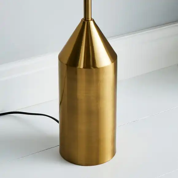 Dunelm Sole Gold Floor Lamp 4 Dunelm Sole Gold Floor Lamp - Image 4