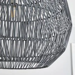 Dunelm Wicker Woven Easy Fit Pendant -Dunelm Lights Sales 30753142 alt02
