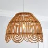 Dunelm Miah Rattan Easy Fit Pendant -Dunelm Lights Sales 30753345