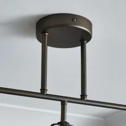 Dunelm Nicholas 3 Light Industrial Ceiling Fitting -Dunelm Lights Sales 30753354 alt03