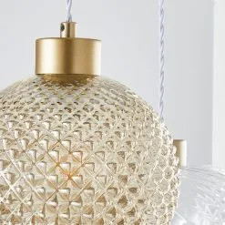 Dunelm Elodie 3 Light Cluster Ceiling Fitting -Dunelm Lights Sales 30753363 alt02