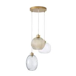 Dunelm Elodie 3 Light Cluster Ceiling Fitting -Dunelm Lights Sales 30753363 alt05