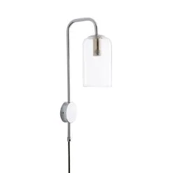Dunelm Palazzo Clear Wall Light -Dunelm Lights Sales 30753372 alt05
