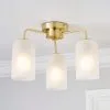 Dunelm Palazzo Gold 3 Light Semi Flush Fitting 10 Dunelm Palazzo Gold 3 Light Semi Flush Fitting -Dunelm Lights Sales 30753376