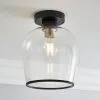 Dunelm Lenny 1 Light Black Flush Ceiling Fitting 12 Dunelm Lenny 1 Light Black Flush Ceiling Fitting -Dunelm Lights Sales 30753380