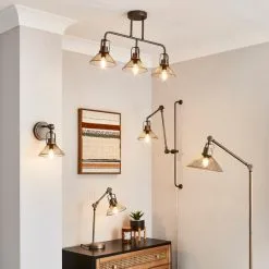 Dunelm Nicholas Industrial Floor Lamp -Dunelm Lights Sales 30753395 alt06