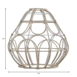 Dunelm Decorative Cane Easy Fit Pendant -Dunelm Lights Sales 30753398 alt07