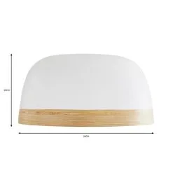 The Edited Life Edited Life Bamboo Easy Fit Pendant -Dunelm Lights Sales 30753426 alt07