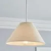 Dunelm Luna Conical Natural Shade 35cm -Dunelm Lights Sales 30754790
