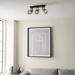 Dunelm Palazzo 3 Light Smoked Glass Spotlight Bar 10 Dunelm Palazzo 3 Light Smoked Glass Spotlight Bar -Dunelm Lights Sales 30754814 alt04