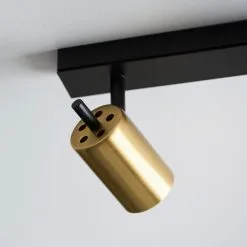 Dunelm Carter 4 Light Gold Spotlight Bar -Dunelm Lights Sales 30754822 alt05