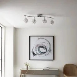 Dunelm Cecillie 4 Light Spotlight Bar -Dunelm Lights Sales 30754828 alt03