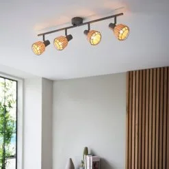 Dunelm Ohio 4 Light Grey Spotlight Bar -Dunelm Lights Sales 30754833 alt02