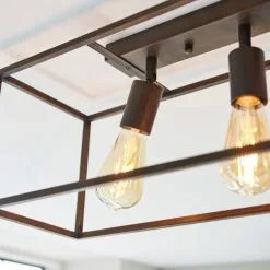 Dunelm London 3 Light Bronze Spotlight Bar -Dunelm Lights Sales 30754838 alt05