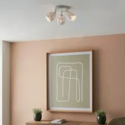 Dunelm Fearne 3 Light White Spotlight -Dunelm Lights Sales 30754841 alt02