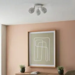 Dunelm Fearne 3 Light White Spotlight -Dunelm Lights Sales 30754841 alt03