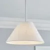 Dunelm Luna Conical Ivory Shade 25cm -Dunelm Lights Sales 30755333