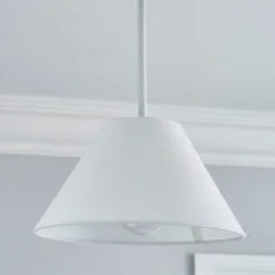 Dunelm Luna Conical Ivory Shade 25cm -Dunelm Lights Sales 30755333 alt01