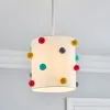 Dunelm Multi Colour Pom Pom Shade -Dunelm Lights Sales 30755344