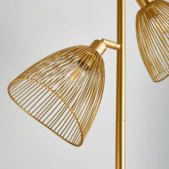 Elements Jaula Gold Floor Lamp 3 Elements Jaula Gold Floor Lamp - Image 3