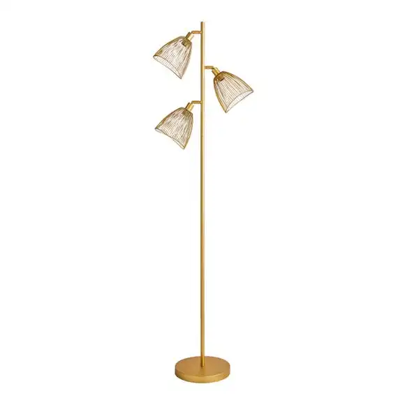 Elements Jaula Gold Floor Lamp 5 Elements Jaula Gold Floor Lamp - Image 5