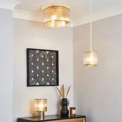 Dunelm Kruze Glass Table Lamp -Dunelm Lights Sales 30755682 alt06