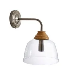 Churchgate Croxton Wood Glass Wall Light -Dunelm Lights Sales 30755689 alt05