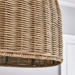 Churchgate Cotes Rattan 2 Light Diner Ceiling Fitting -Dunelm Lights Sales 30755690 alt03