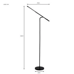 Dunelm Jackson LED Dimmable Floor Lamp -Dunelm Lights Sales 30755701 alt07