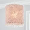 Dunelm Suzu Pink Easy Fit Pendant 2 Dunelm Suzu Pink Easy Fit Pendant -Dunelm Lights Sales 30755703