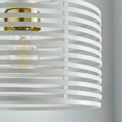 Dunelm Kiel White Easy Fit Pendant -Dunelm Lights Sales 30755718 alt02