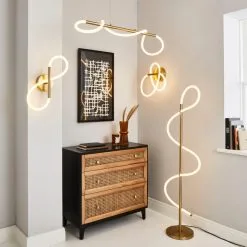 Dunelm Flexi Integrated LED Wall Light 50cm -Dunelm Lights Sales 30755728 alt06