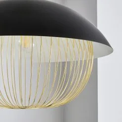 Dunelm Emzo Black Ceiling Fitting 50cm -Dunelm Lights Sales 30755730 alt02