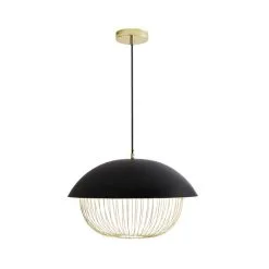 Dunelm Emzo Black Ceiling Fitting 50cm -Dunelm Lights Sales 30755730 alt05