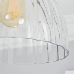 Churchgate Allexton Glass Flush Fitting -Dunelm Lights Sales 30755740 alt02