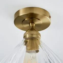 Churchgate Allexton Glass Flush Fitting -Dunelm Lights Sales 30755740 alt03