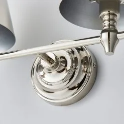 Dorma Bedford Polished Nickel 2 Light Wall Light 9 Dorma Bedford Polished Nickel 2 Light Wall Light -Dunelm Lights Sales 30755751 alt03