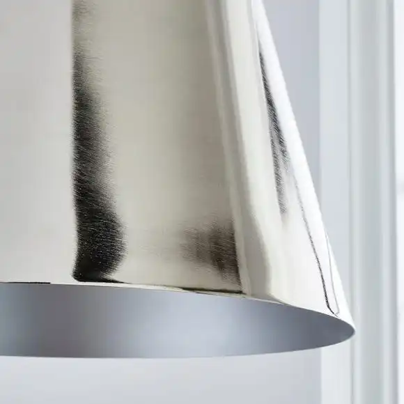 Dorma Bedford Nickel 1 Light Ceiling Fitting 3 Dorma Bedford Nickel 1 Light Ceiling Fitting - Image 3