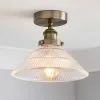 Dunelm Logan Glass 1 Light Satin Nickel Semi Flush Fitting 13 Dunelm Logan Glass 1 Light Satin Nickel Semi Flush Fitting -Dunelm Lights Sales 30755756