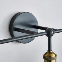 Dunelm Logan Grey 3 Light Wall Light -Dunelm Lights Sales 30755760 alt03