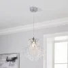 Dunelm Sheridan 1 Light Chrome Ceiling Fitting -Dunelm Lights Sales 30755763