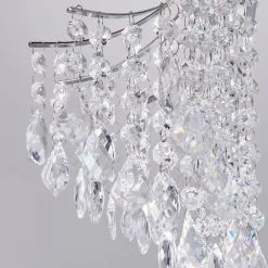 Dunelm Sheridan 1 Light Chrome Ceiling Fitting -Dunelm Lights Sales 30755763 alt02