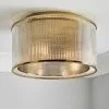 Dunelm Kruze Glass Flush Fitting -Dunelm Lights Sales 30755765