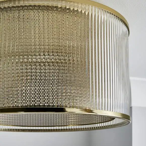 Dunelm Kruze Glass Flush Fitting 3 Dunelm Kruze Glass Flush Fitting - Image 3