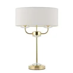 Vogue Lighting Vogue Katarina 2 Light Table Lamp -Dunelm Lights Sales 30755824 alt05