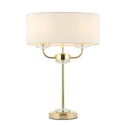 Vogue Lighting Vogue Katarina 2 Light Table Lamp -Dunelm Lights Sales 30755824 alt06