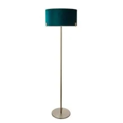 Vogue Lighting Vogue Balaton 1 Light Green Velvet Floor Lamp -Dunelm Lights Sales 30755829 alt06
